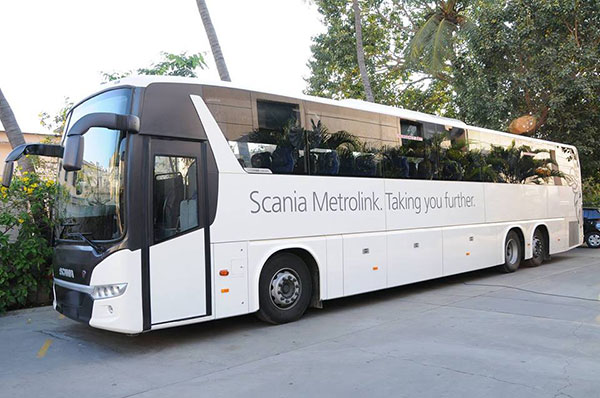 Hire the best quality Scania Buses