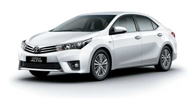 Hire Toyota Corolla Altis